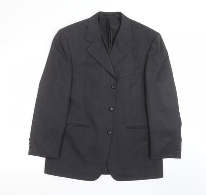 Burton Mens Grey   Jacket Suit Jacket Size 40