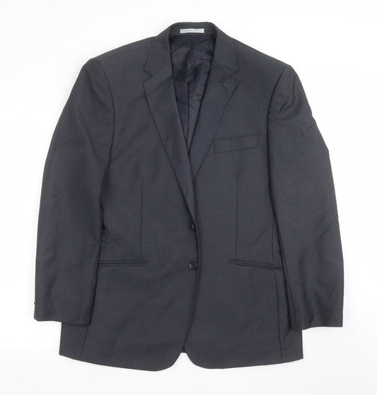 Mens UK Size 42 JACK REID Regular Grey Suit Jacket