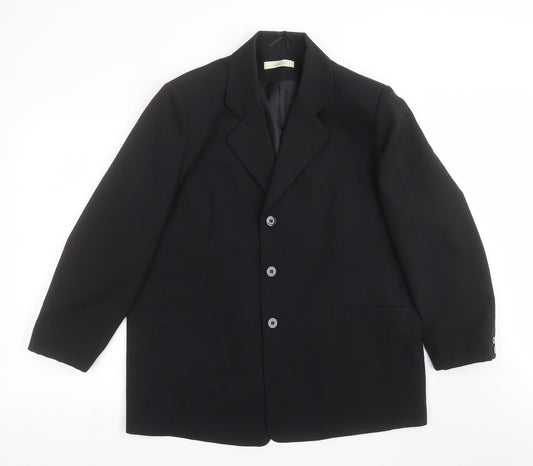 Classics Womens Black   Jacket Suit Jacket Size 20