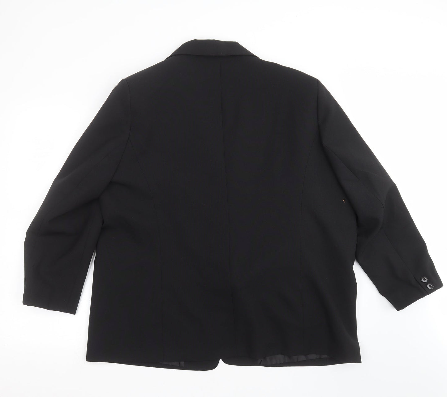 Classics Womens Black   Jacket Suit Jacket Size 20