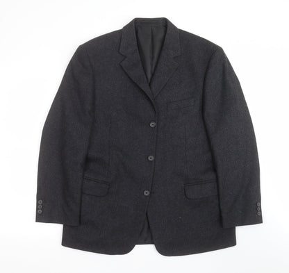 Mens UK Size 42 Debenhams Regular Grey Suit Jacket