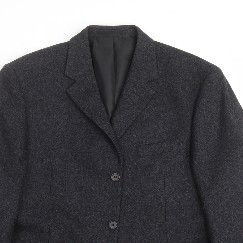 Mens UK Size 42 Debenhams Regular Grey Suit Jacket