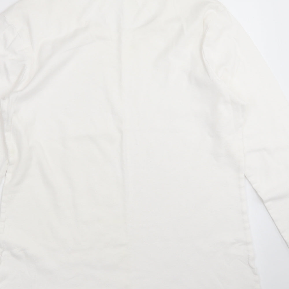 Womens UK Size 16 Dorothy Perkins Ivory Basic T-Shirt