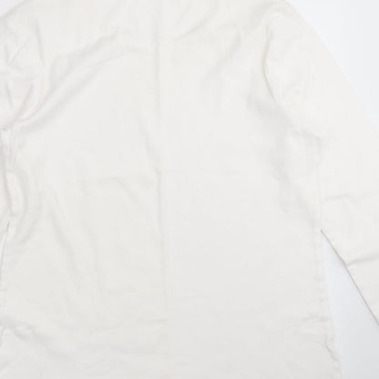 Womens UK Size 16 Dorothy Perkins Ivory Basic T-Shirt