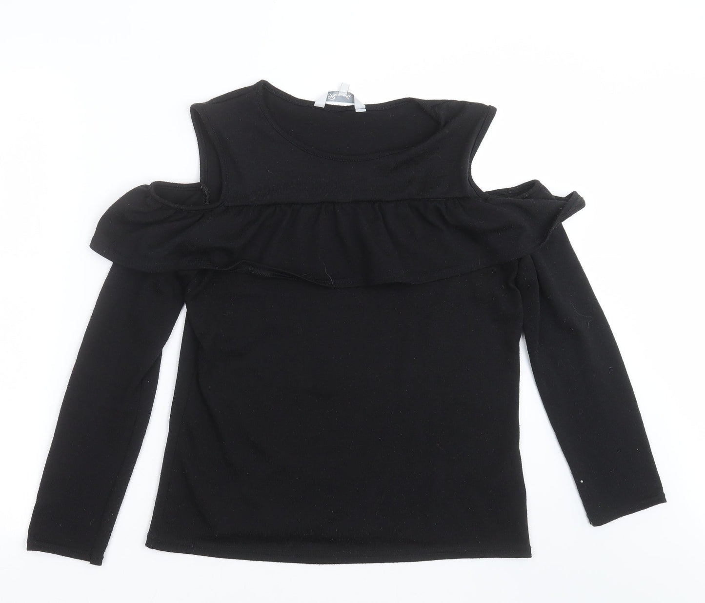 Womens UK Size 10 Peacocks Black Pullover Jumper