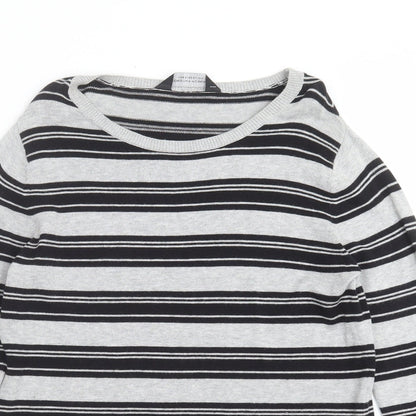 Womens UK Size 10 Dorothy Perkins Grey Pullover Jumper