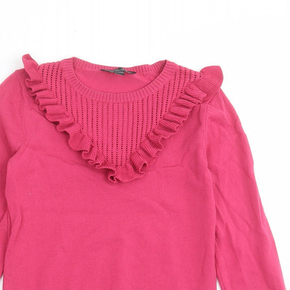 Womens UK Size 10 Dorothy Perkins Pink Pullover Jumper