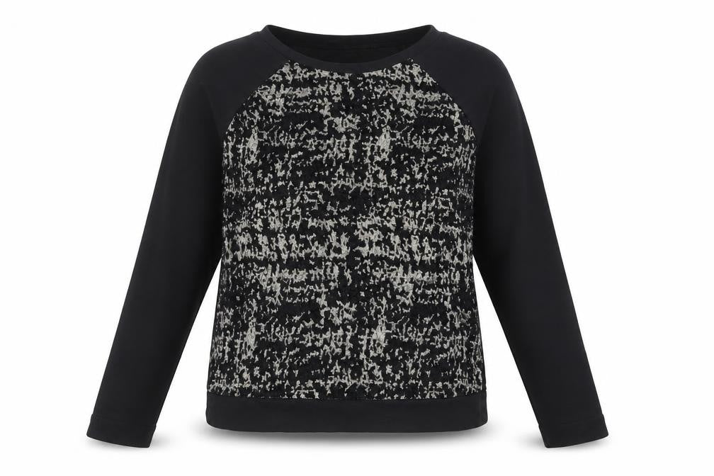 Womens UK Size 10 NEXT Black Pullover Sweatshirt