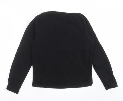 Womens UK Size 10 NEXT Black Pullover Sweatshirt