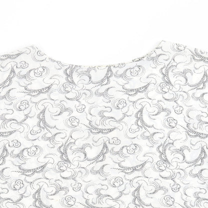 Womens UK Size 12 Marks and Spencer White Basic Blouse