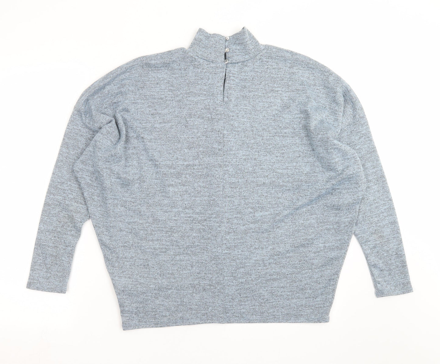 Womens UK Size M Roman Blue Pullover Jumper