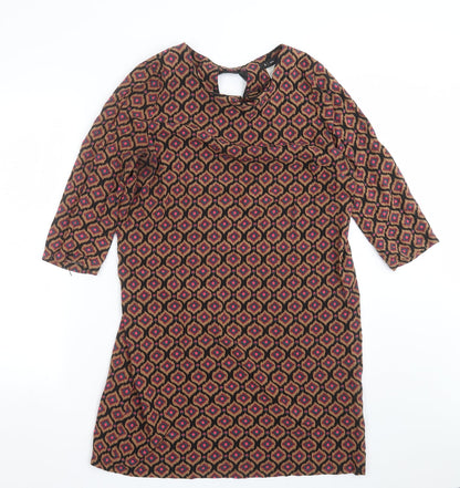 La Redoute Womens Black Geometric  Shift  Size 12