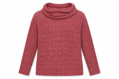 Front view of Klass women’s pink pullover sweatshirt, size XL