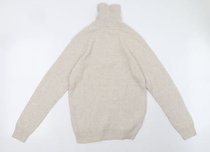 George Mens Beige   Pullover Sweatshirt Size M