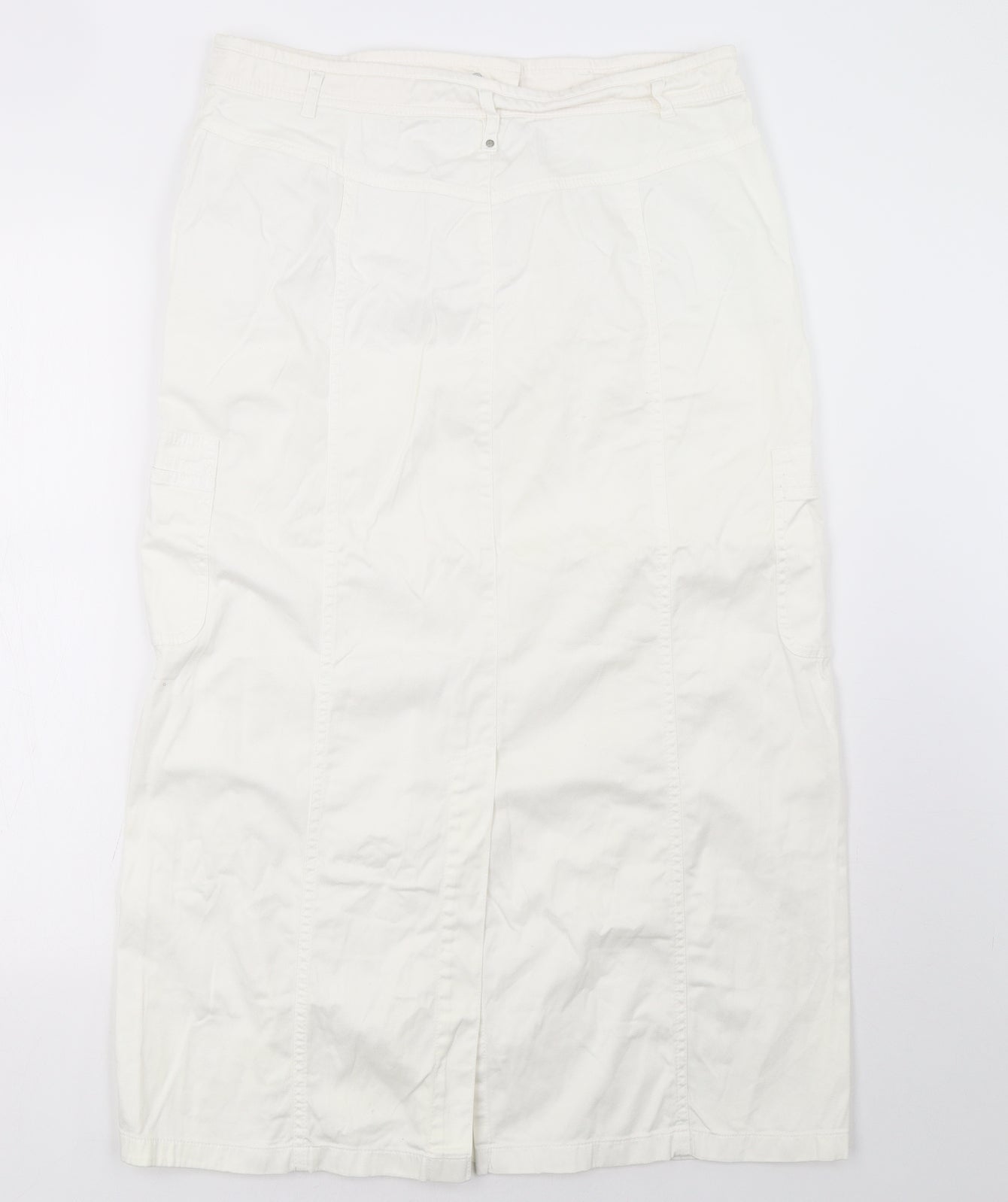 Gerry Weber Womens White   A-Line Skirt Size 14