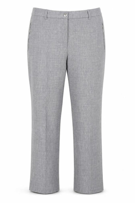 Womens UK Size 14 Marks and Spencer Regular Fit  Grey Trousers