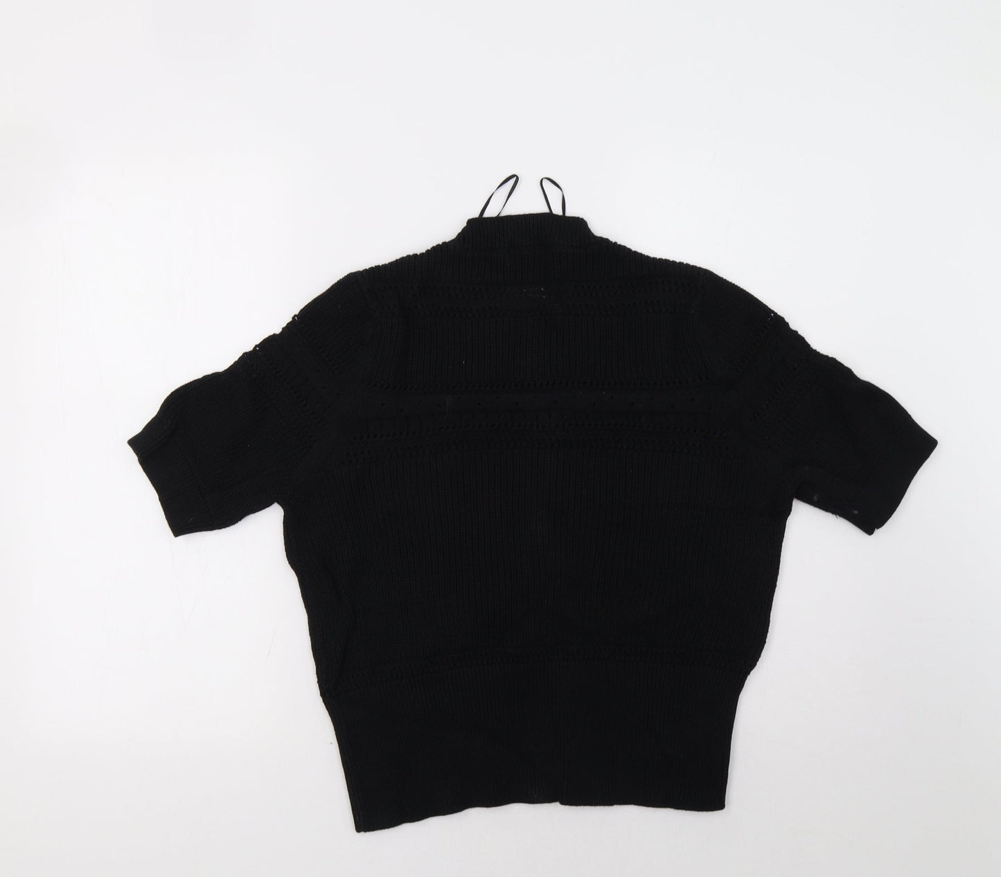 Womens UK Size 20 Marks and Spencer Black Pullover Sweatshirt