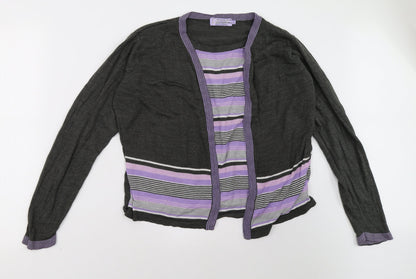 Womens UK Size 16 EWM Purple Pullover Sweatshirt