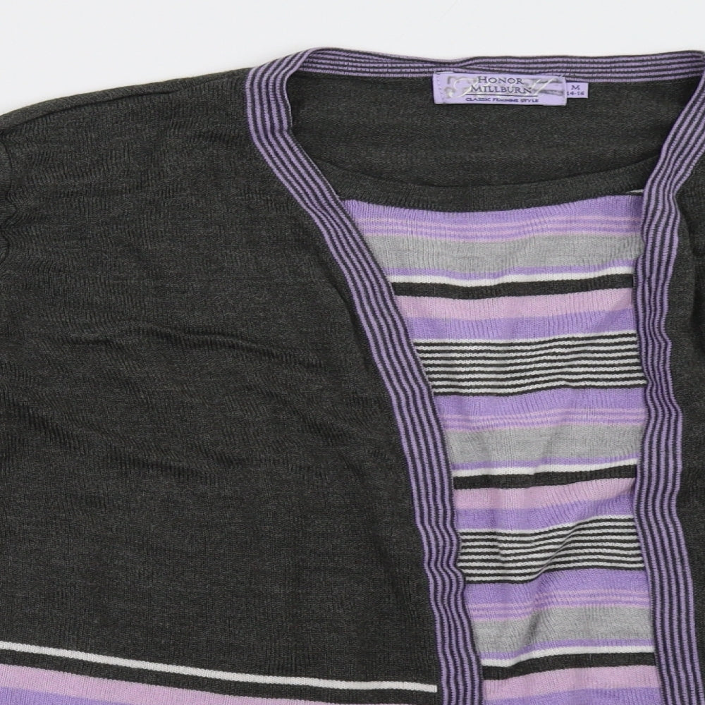 Womens UK Size 16 EWM Purple Pullover Sweatshirt