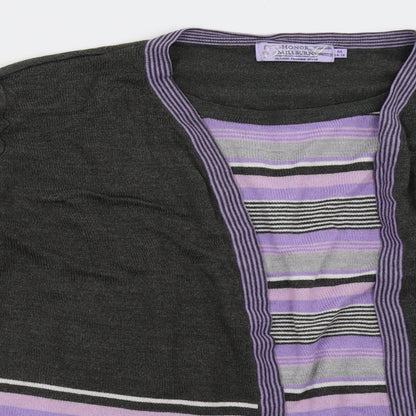 Womens UK Size 16 EWM Purple Pullover Sweatshirt