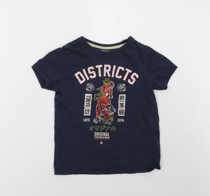 Primark Boys Blue   Basic T-Shirt Size 9 Years
