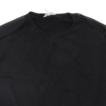 Anothology Womens Black   Pullover Sweatshirt Size 18