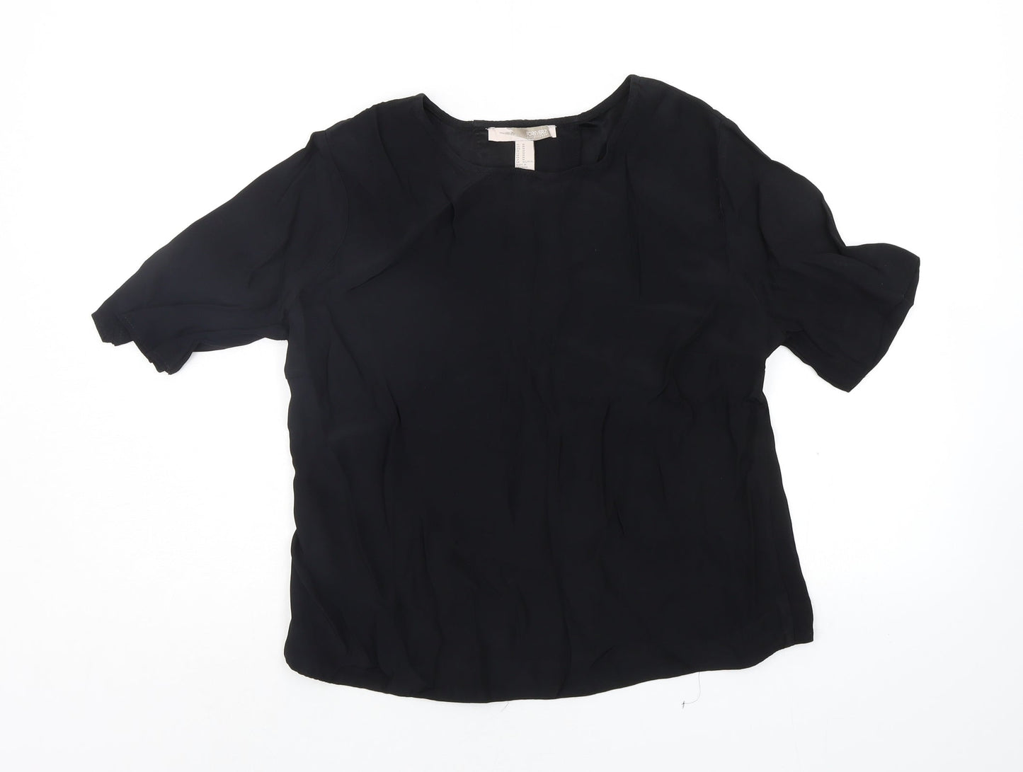 FOREVER 21 Womens Black   Basic T-Shirt Size M