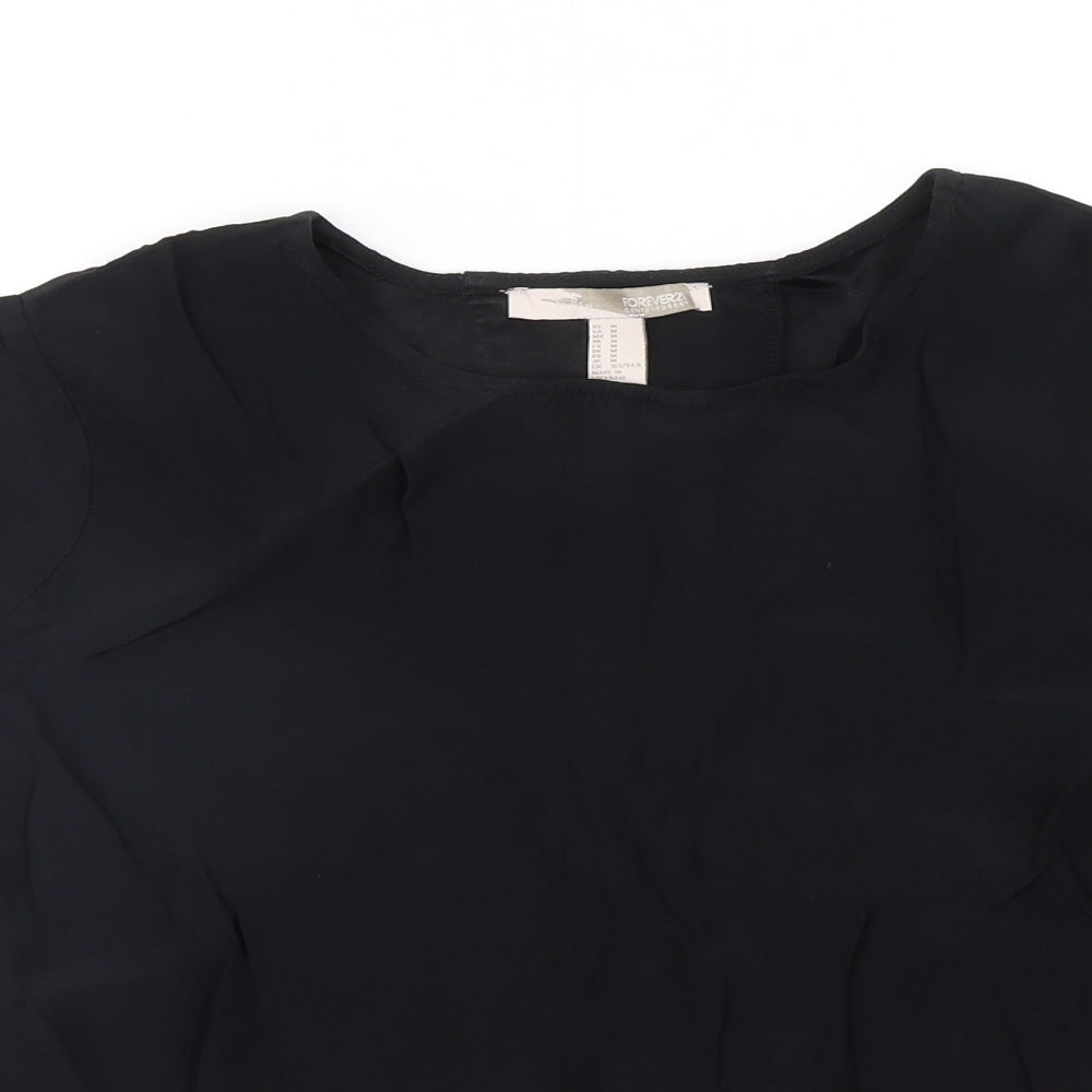 FOREVER 21 Womens Black   Basic T-Shirt Size M