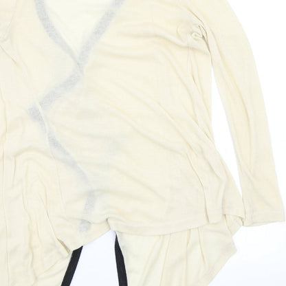 Womens UK Size S Zanzea Beige Cardigan Jumper