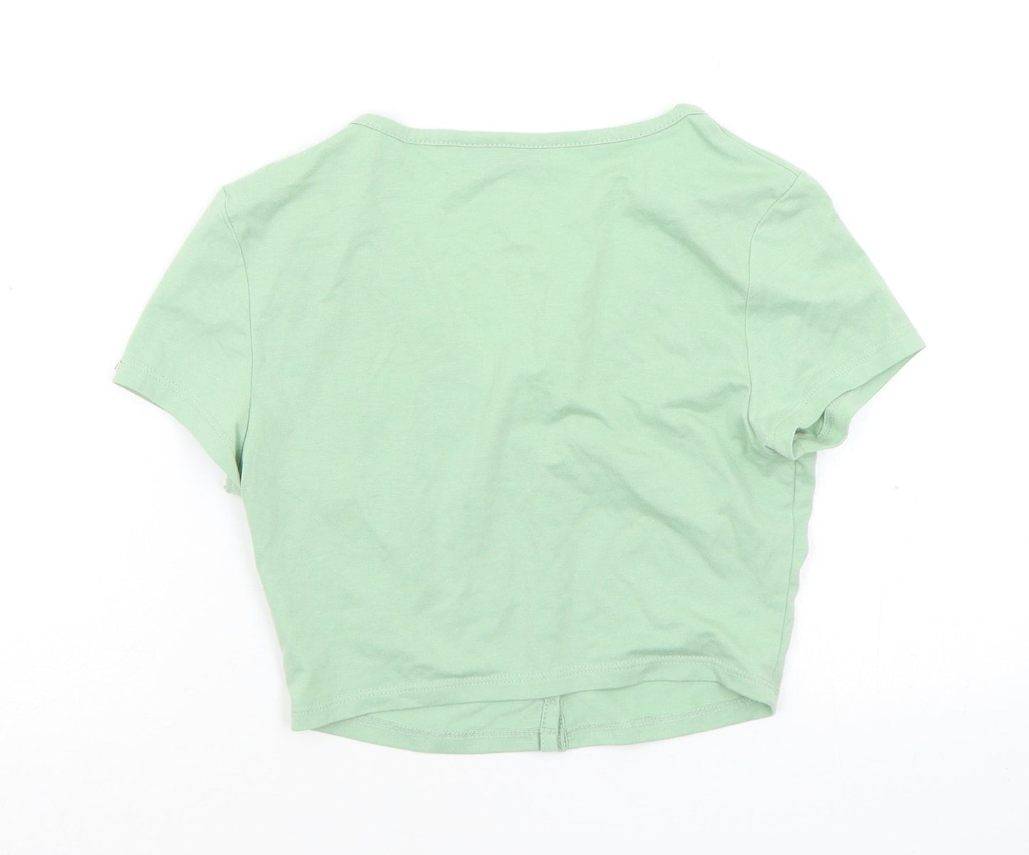 SheIn Womens Green   Basic T-Shirt Size XS