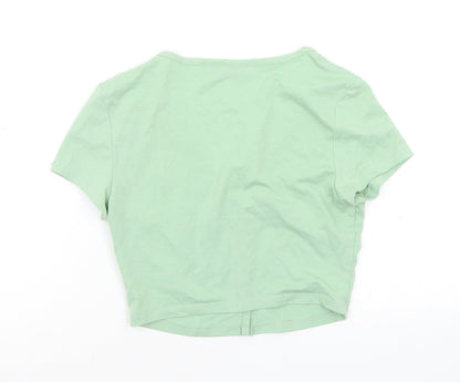 SheIn Womens Green   Basic T-Shirt Size XS