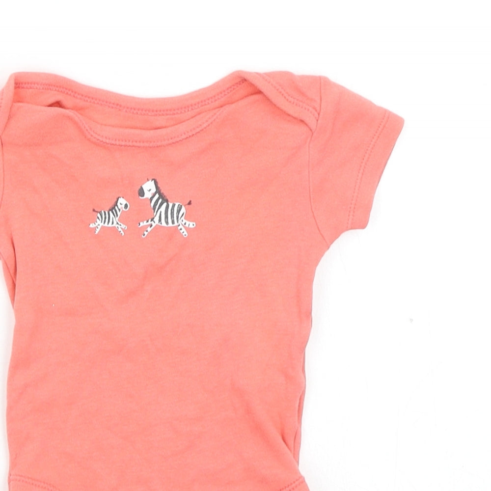 George Baby Pink   Babygrow One-Piece Size 0-3 Months