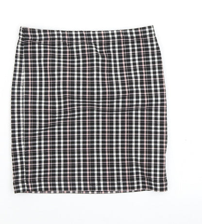 New Look Girls Multicoloured Check  Mini Skirt Size 10 Years