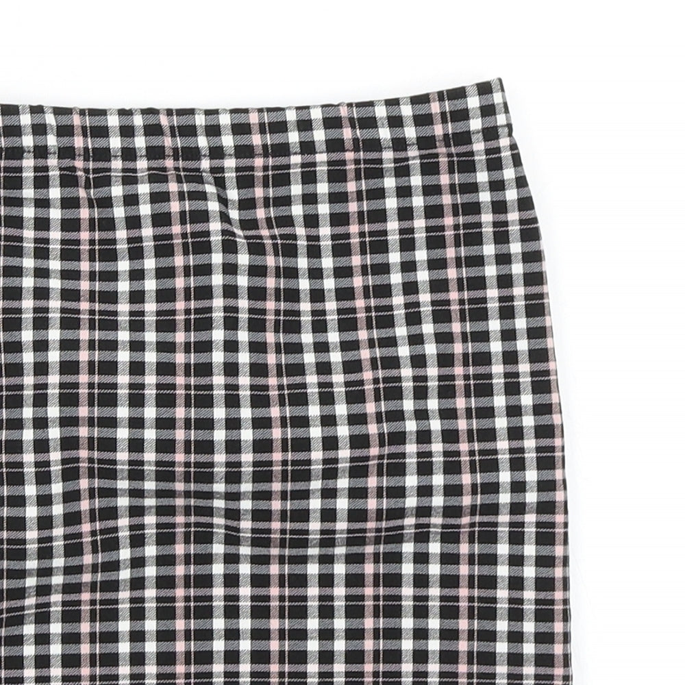 New Look Girls Multicoloured Check  Mini Skirt Size 10 Years