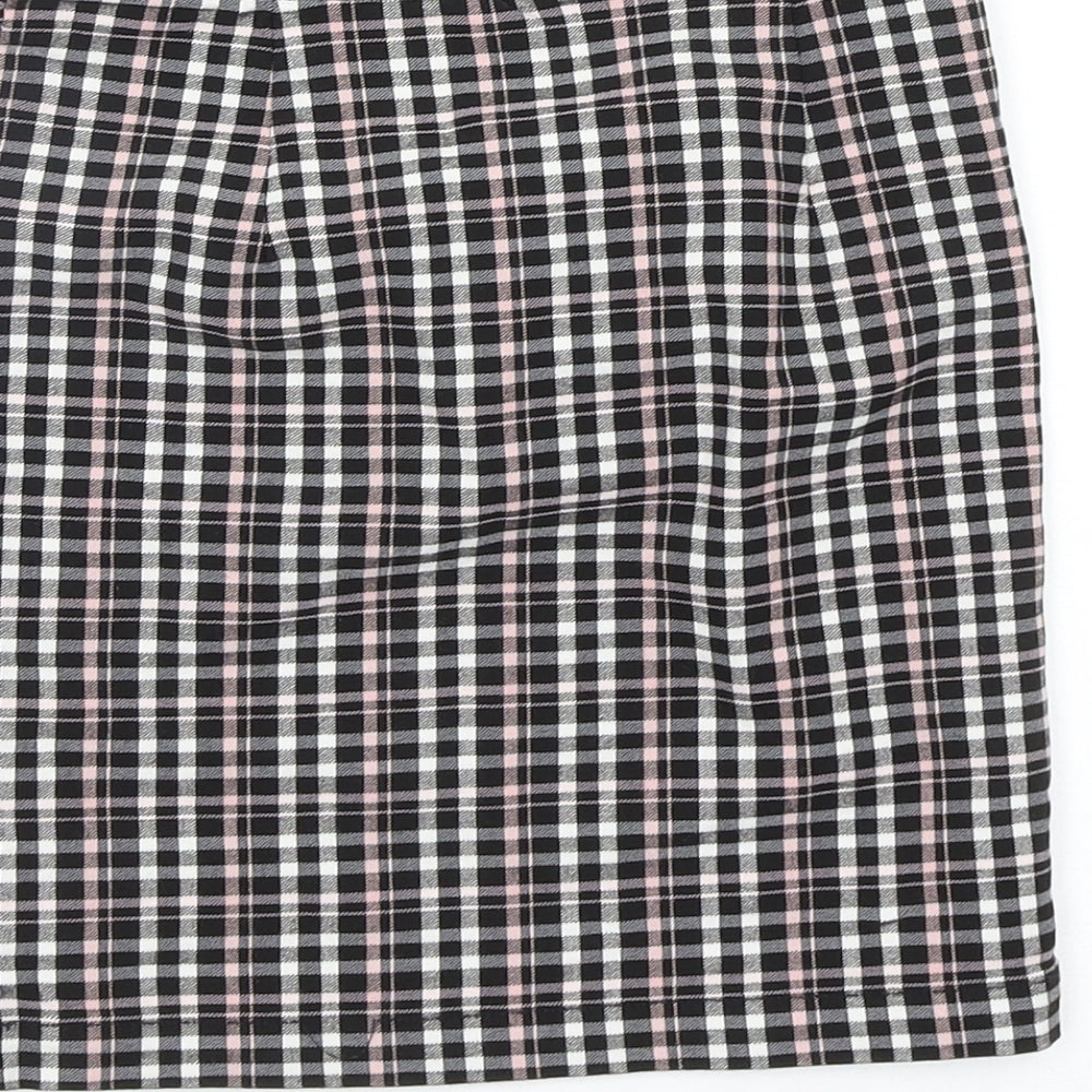 New Look Girls Multicoloured Check  Mini Skirt Size 10 Years