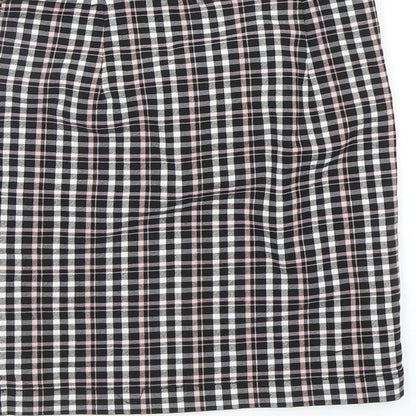 New Look Girls Multicoloured Check  Mini Skirt Size 10 Years