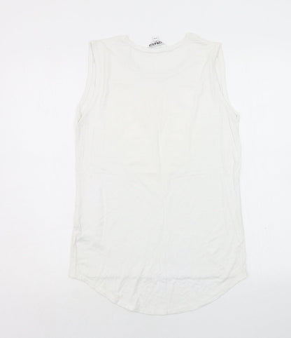 New Look Girls White   Basic T-Shirt Size 12-13 Years