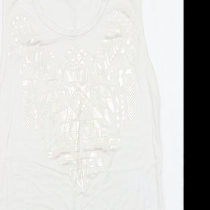 New Look Girls White   Basic T-Shirt Size 12-13 Years