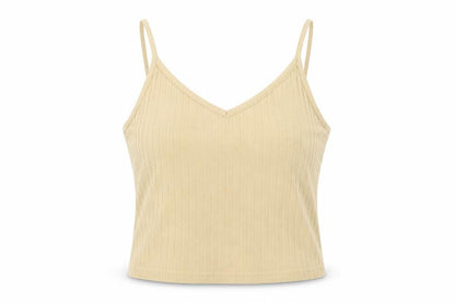 Womens UK Size S H&M Beige Basic Tank