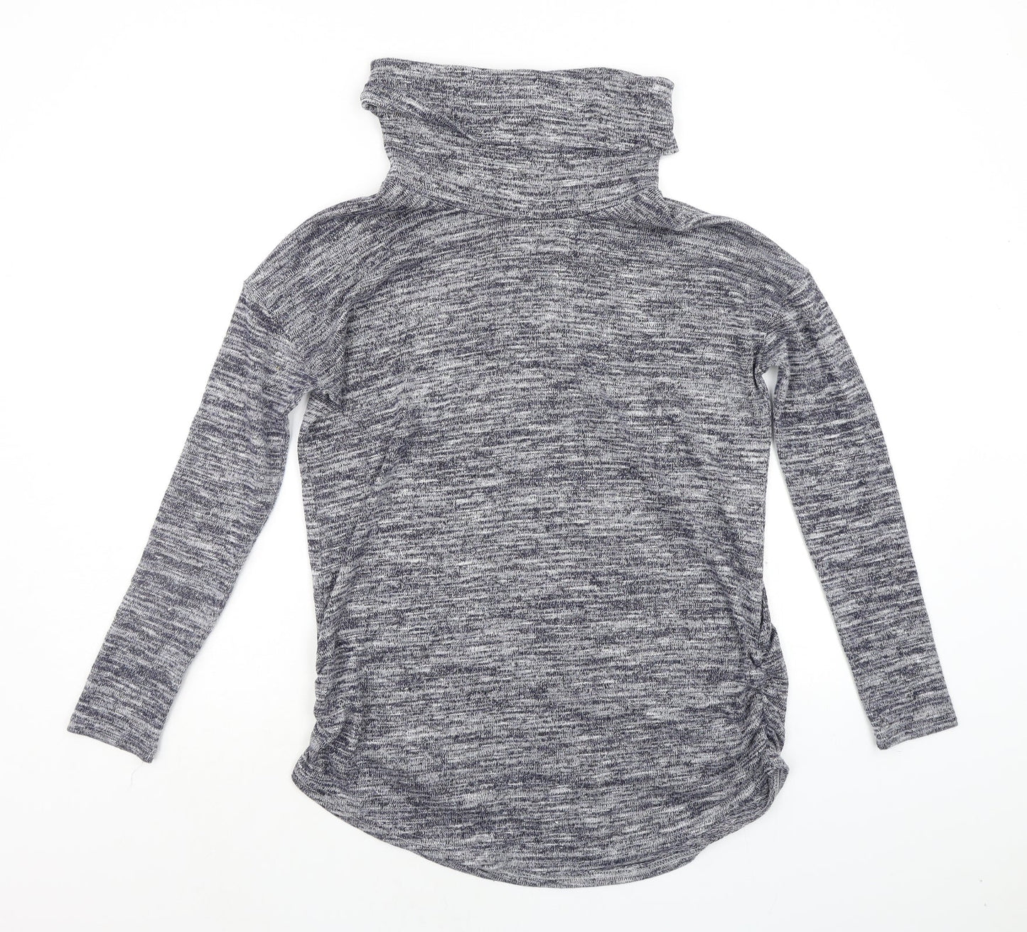 Womens UK Size S Blue vanilla Grey Pullover Jumper