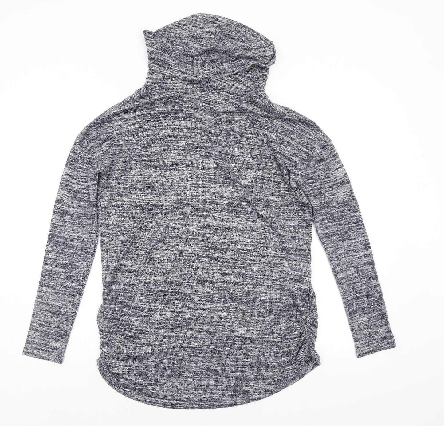 Womens UK Size S Blue vanilla Grey Pullover Jumper