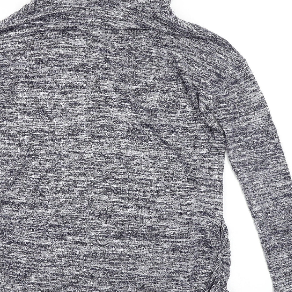 Womens UK Size S Blue vanilla Grey Pullover Jumper