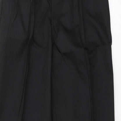 Boyd Cooper Mens Black Houndstooth  Trousers  Size 30 L33 in