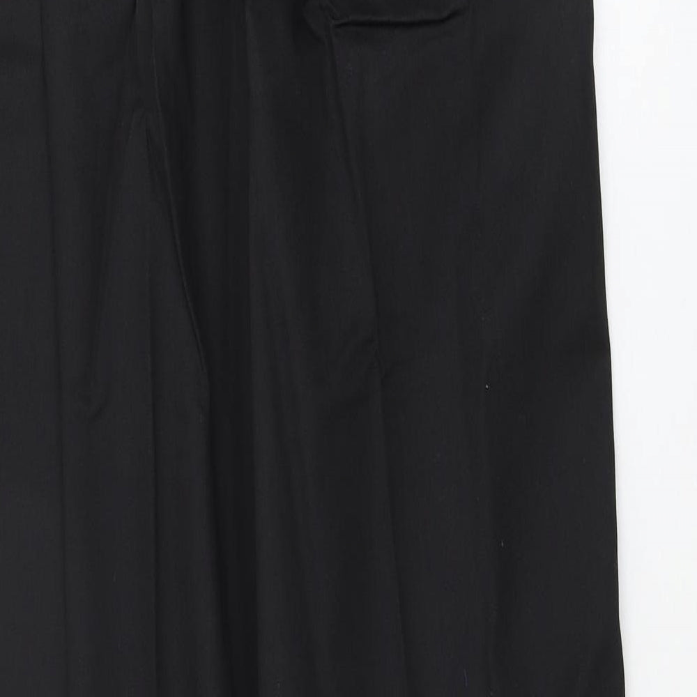 Boyd Cooper Mens Black Houndstooth  Trousers  Size 30 L33 in