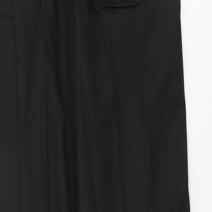Boyd Cooper Mens Black Houndstooth  Trousers  Size 30 L33 in