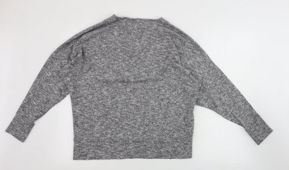 Womens UK Size 14 Dorothy Perkins Grey Pullover Jumper