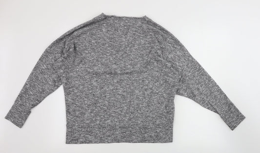 Womens UK Size 14 Dorothy Perkins Grey Pullover Jumper