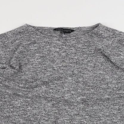 Womens UK Size 14 Dorothy Perkins Grey Pullover Jumper
