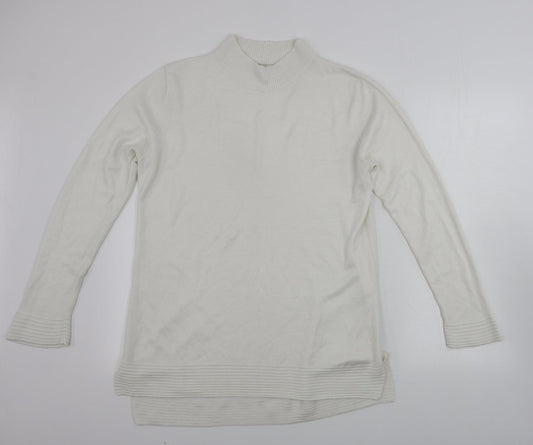 Womens UK Size 14 Peacocks White Pullover Jumper