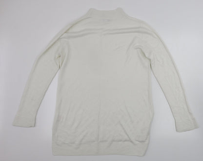 Womens UK Size 14 Peacocks White Pullover Jumper
